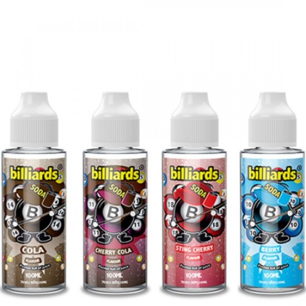 BILLIARDS SODA Eliquid Shortfills 120ML