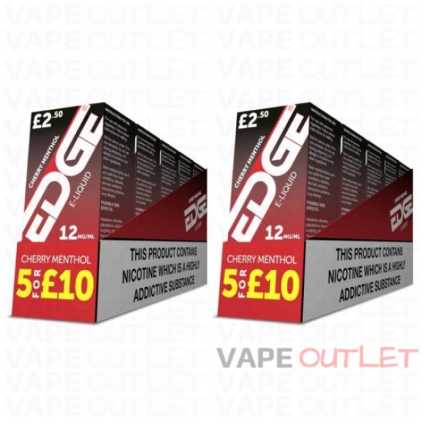 EDGE Eliquid CHERRY ICE MENTHOL 10-PACK