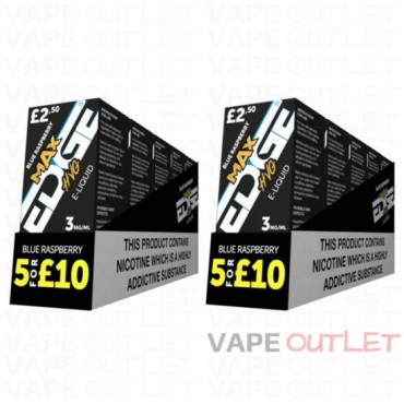 EDGE MAX Eliquid BLUE RASPBERRY 10-PACK