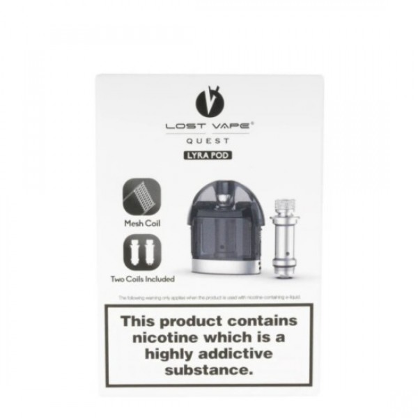 LOST VAPE LYRA REPLACEMENT POD WITH COILS