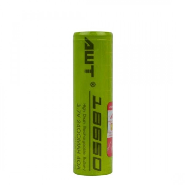 AWT 18650 BATTERY 2400MAH 40A