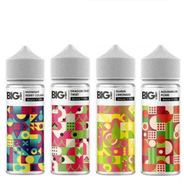 BIG TASTY EXOTIC Eliquid Shortfills 120ML