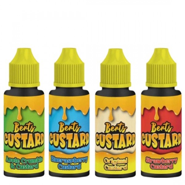 BERTS CUSTARD Eliquid Shortfills 120ML