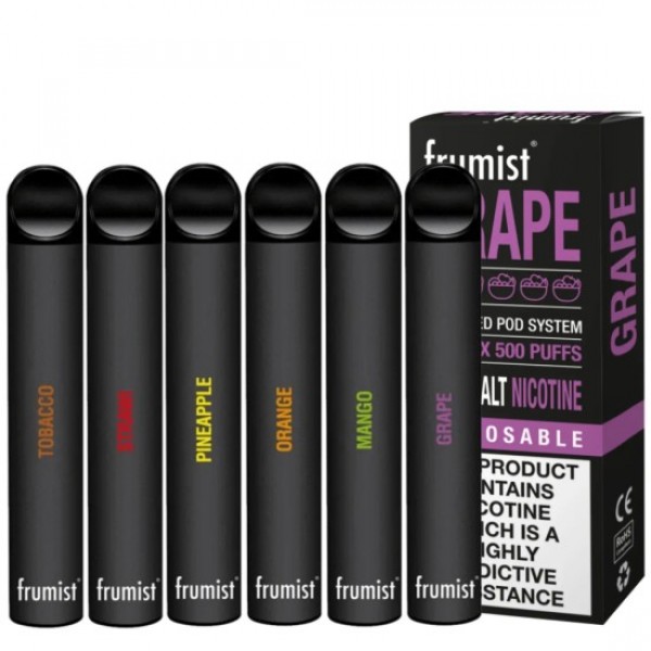 FRUMIST DISPOSABLE POD VAPE KIT 400MAH